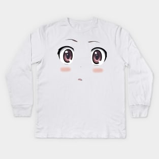 Toradora!-Taiga Blushing-Anime Eyes Kids Long Sleeve T-Shirt